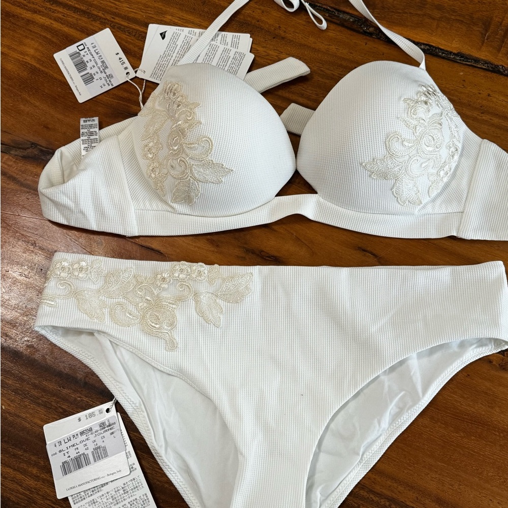 La Perla Swimsuit White L